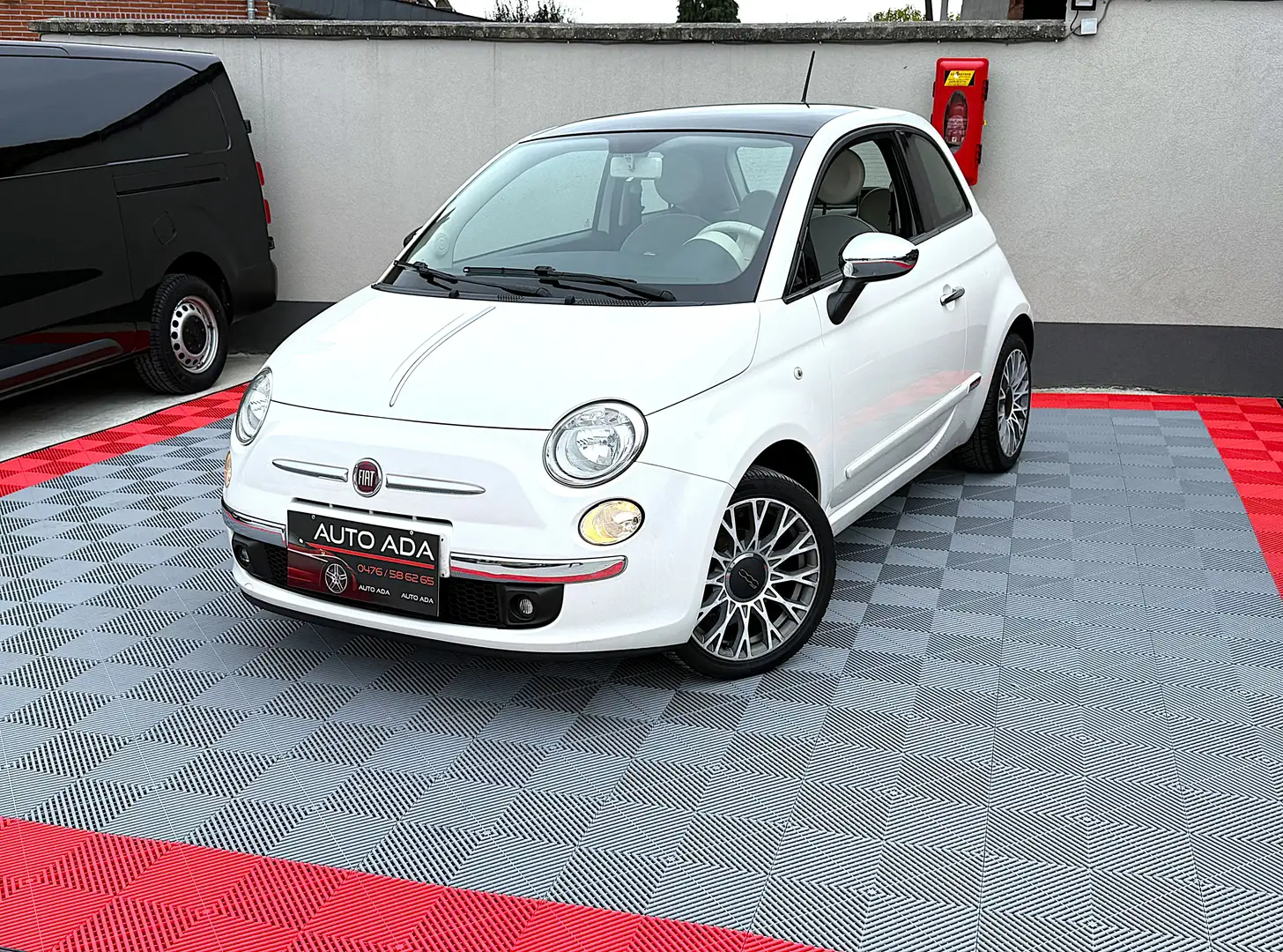 Fiat 500 500 1.2i--AIRCO--GARANTIE 12 MOIS--TOIT PANO-- Amarillo - 2