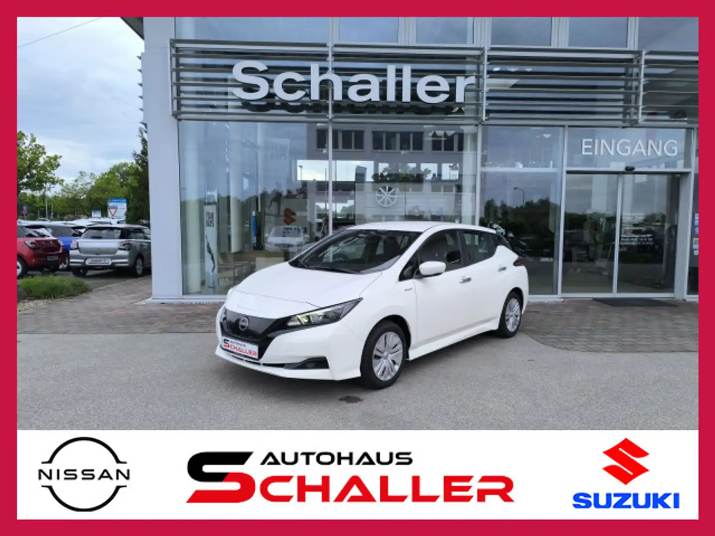 Nissan Leaf 39 kWh MY22 150PS Elektro Automatik m. CCS- Blanc - 1