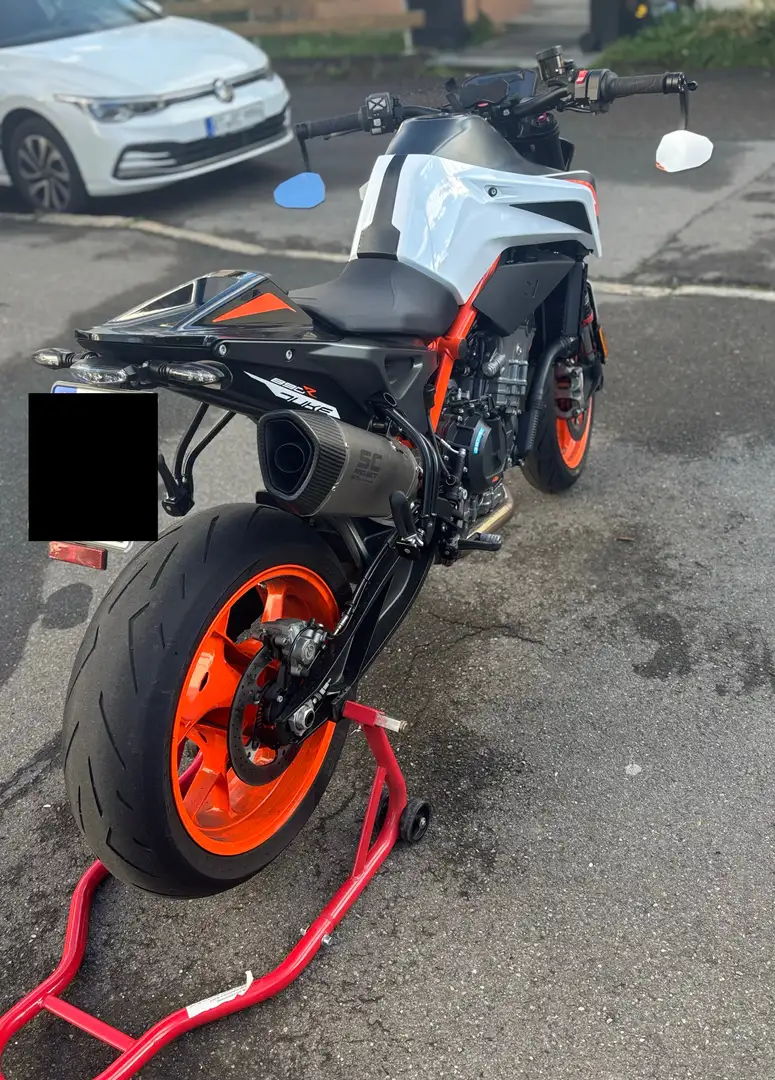 KTM 890 Duke R TeckPack Weiß - 2