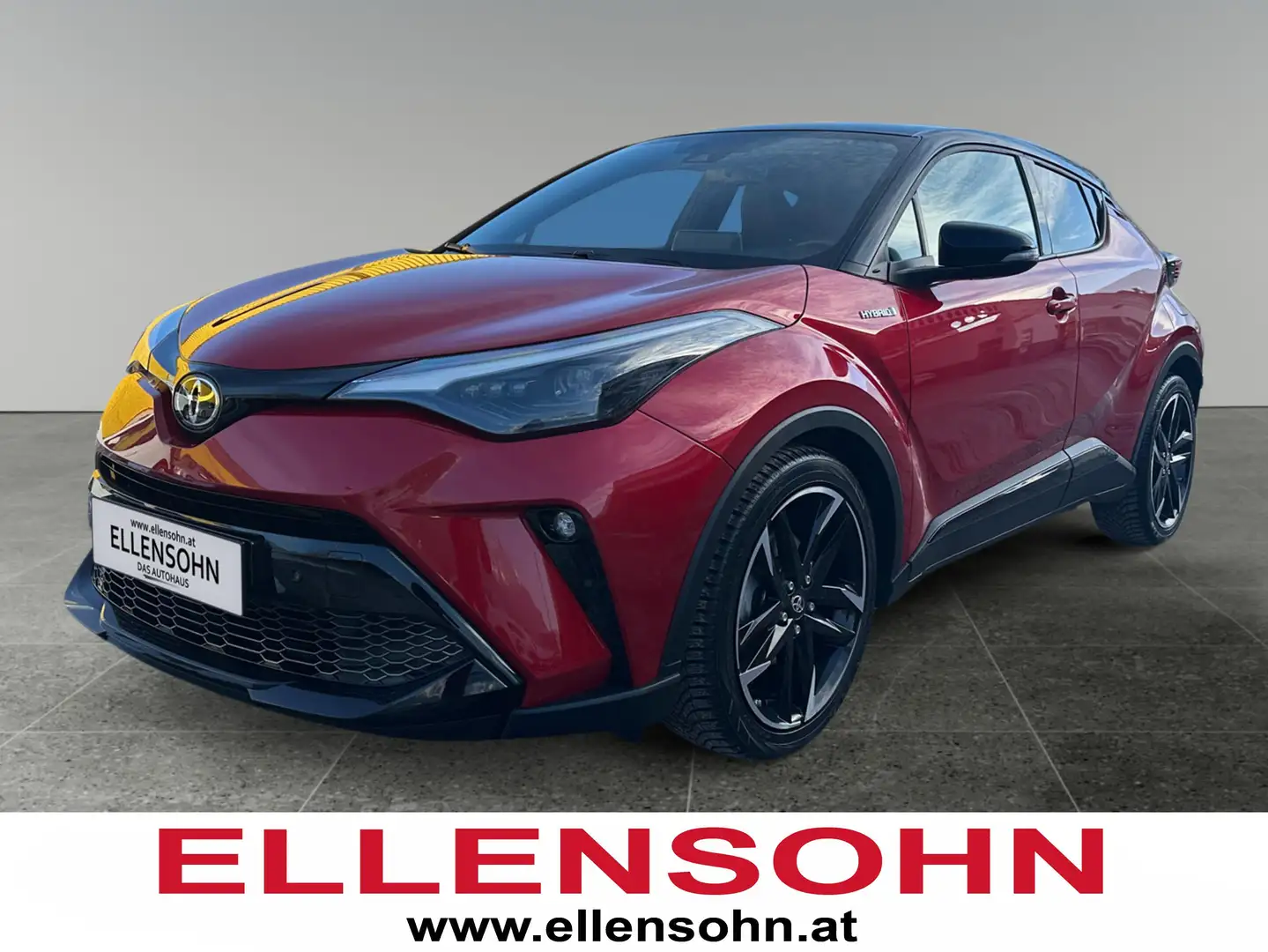 Toyota C-HR 2,0 l Hybrid 4x2 GR-Sport     8-fach bereift! Rot - 1