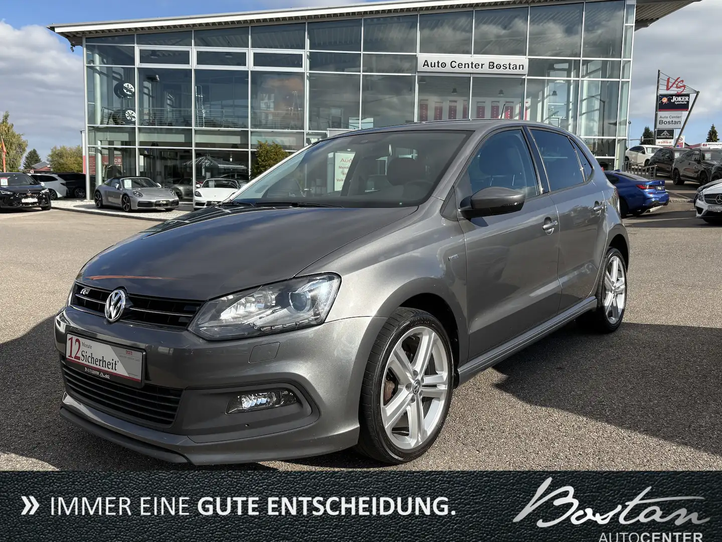 Volkswagen Polo 1.2 TSI R-LINE LIFE/DSG/NAVI/BI-XENON/LED Gris - 1