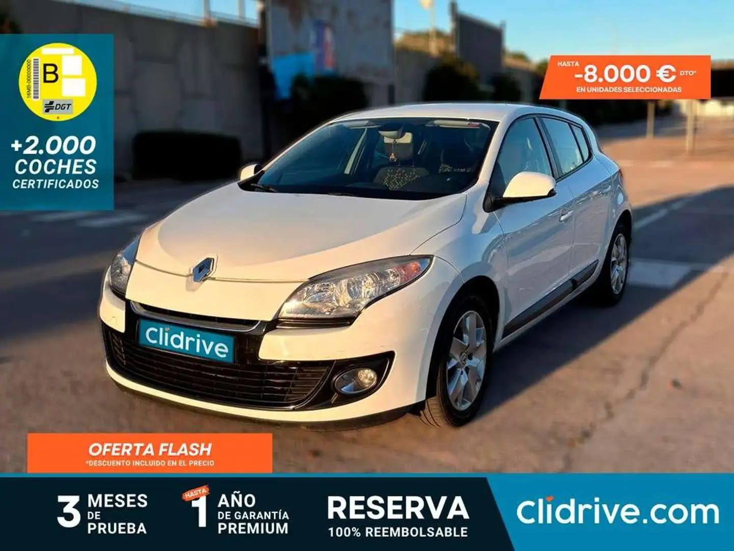 Renault Megane 1.5dCi Business 105 eco2 Blanco - 1