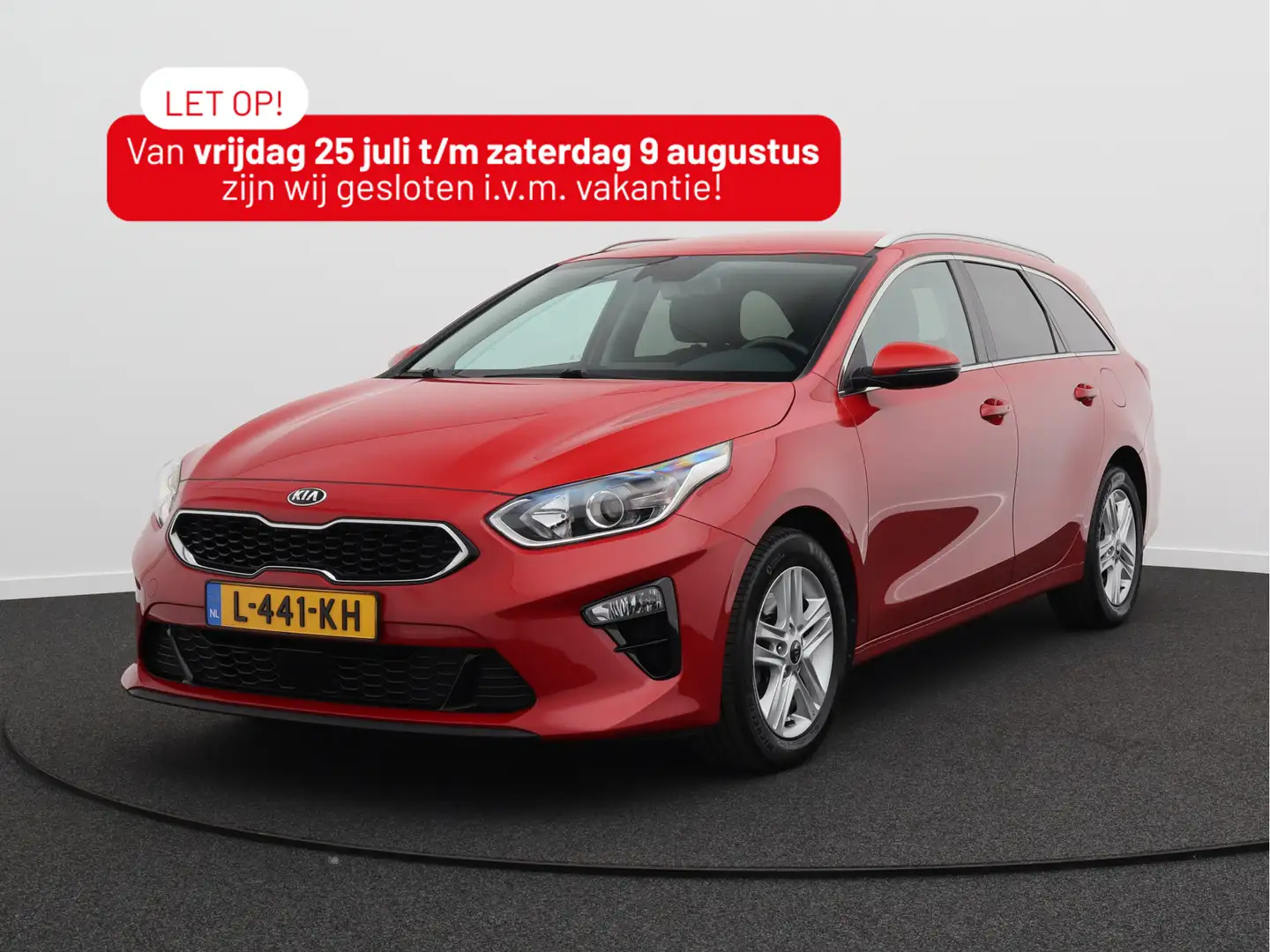 Kia Ceed SW / cee'd SW Sportswagon 1.5 T-GDi DynamicPlusLine/ automaat/ z Rood - 1
