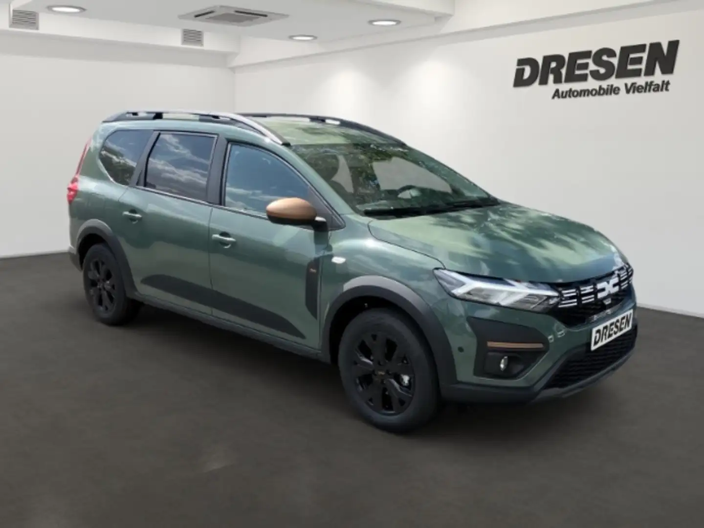 Dacia Jogger 1.6 HYBRID 140 Extreme+ NAVI RÜCKFAHRKAMERA KEYLES Zielony - 2