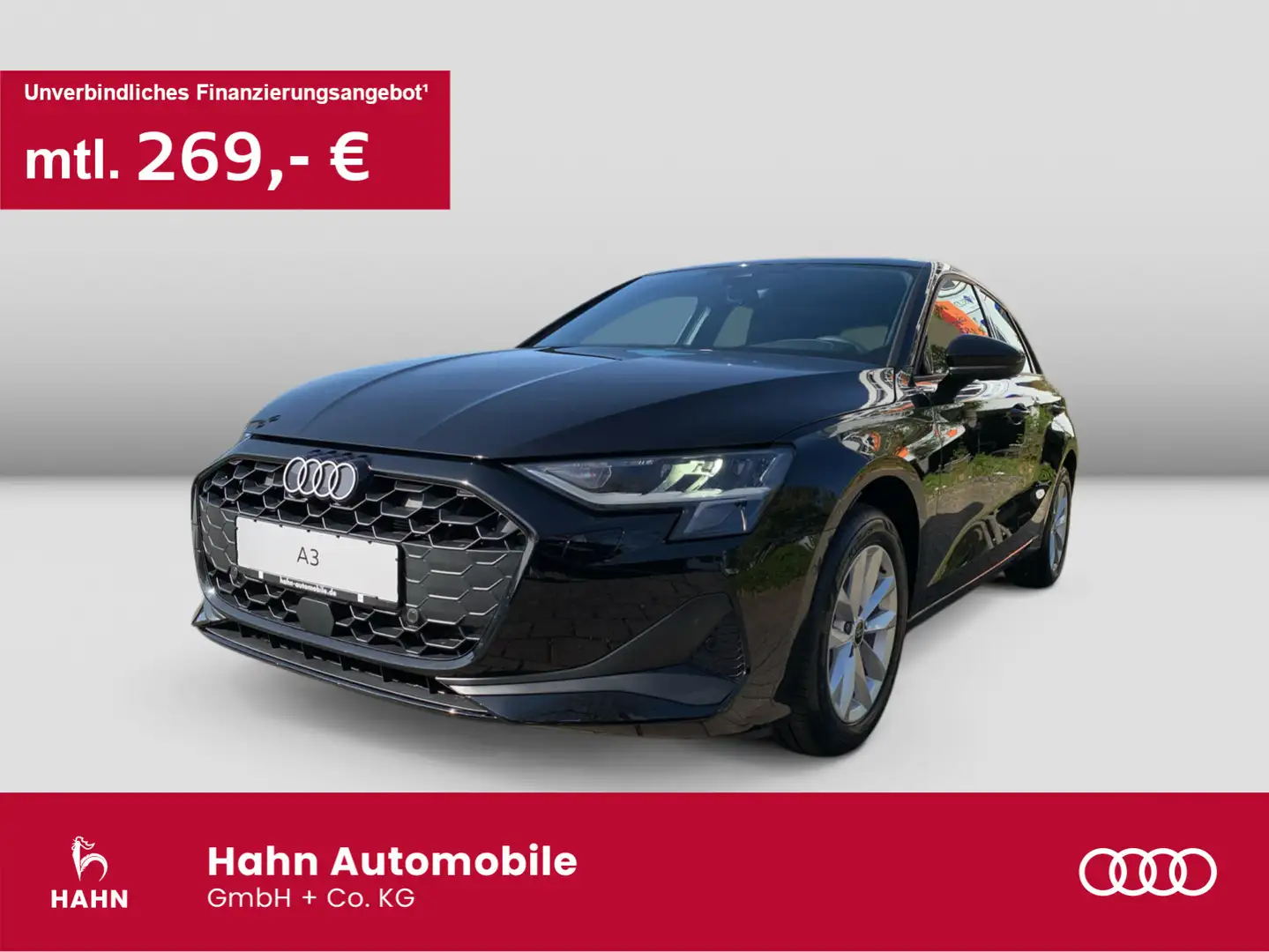 Audi A3 Audi A3 Sportback 30 TFSI 116PS 19% Schwarz - 1