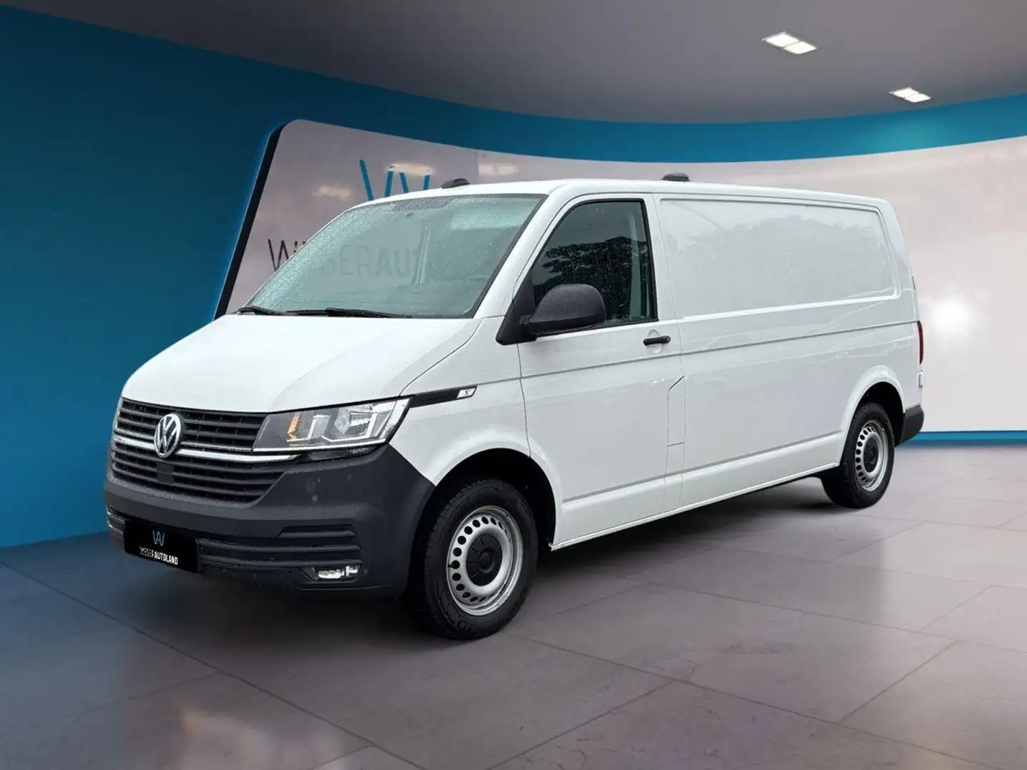 Volkswagen T6.1 Transporter lang 2.0 TDI ACC+PDC+LED+STDHZG Blanc - 1