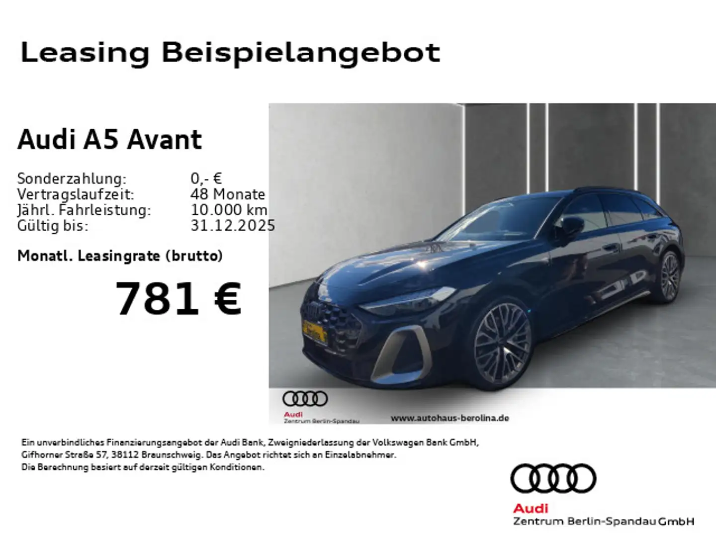 Audi A5 TDI qu. S line S tronic *PANO*MATRIX* Schwarz - 1