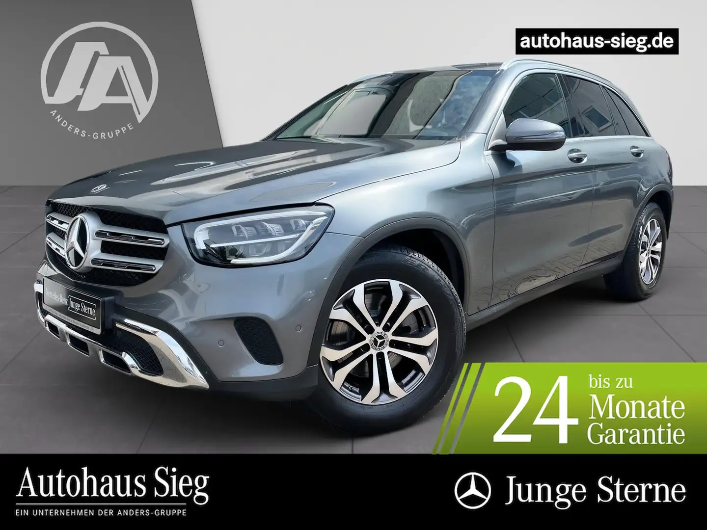 Mercedes-Benz GLC 220 d 4M MBUX+SHZ+LED+PDC+Kam+AHK+Apple+EASY Gris - 1