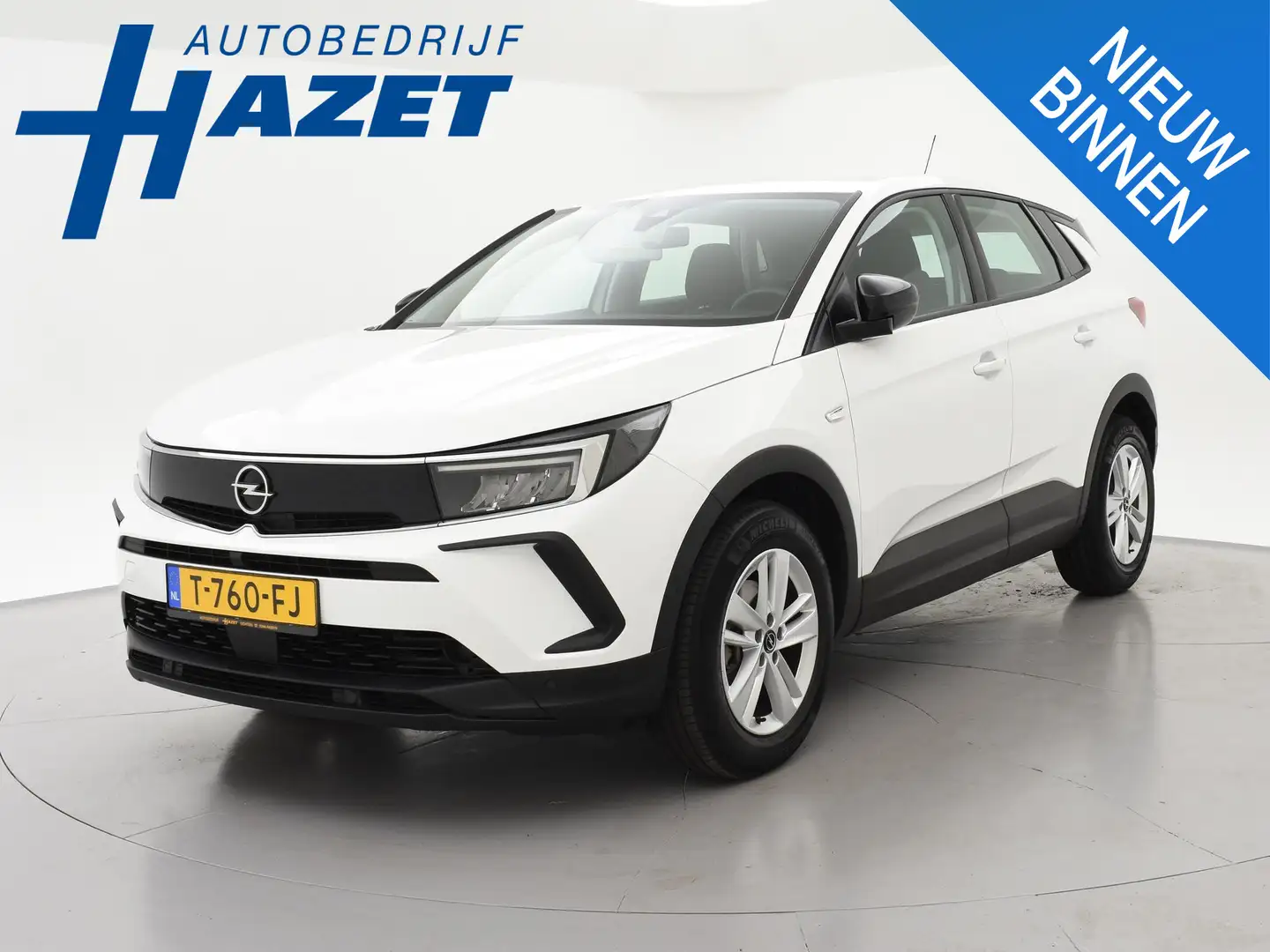 Opel Grandland 1.2 TURBO 130 PK AUT. EDITION + APPLE CARPLAY Wit - 1