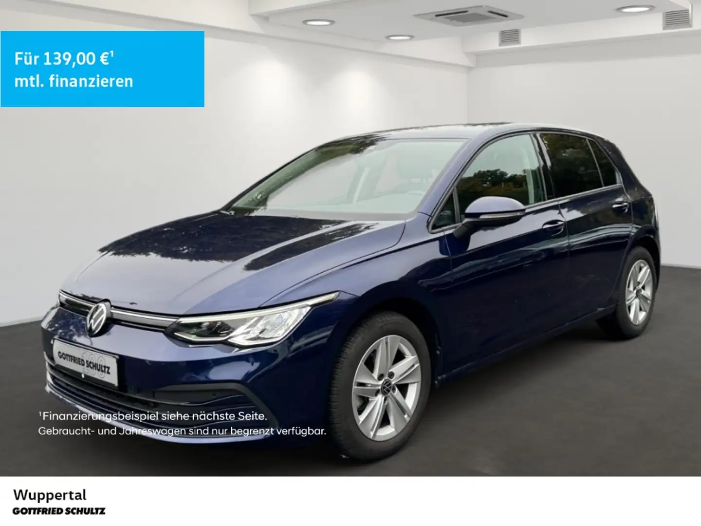 Volkswagen Golf 2.0 TDI DSG NAVI ACC KAM LED SHZ PDC LM Blau - 1