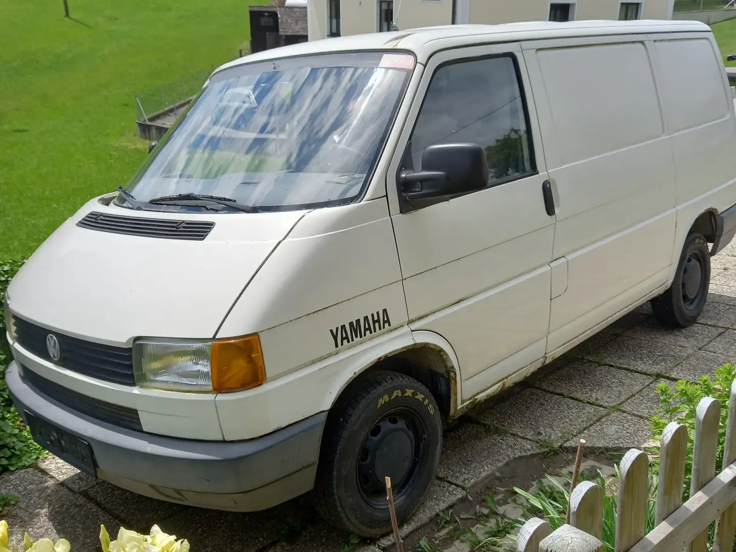 Volkswagen T4 Kombi Kombi 1,9 lg. Ds. Blanc - 2