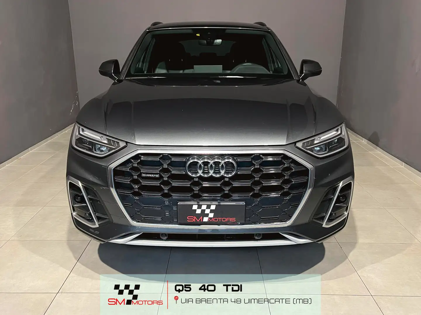 Audi Q5 Sportback 40 2.0 tdi mhev S line quattro Gris - 2