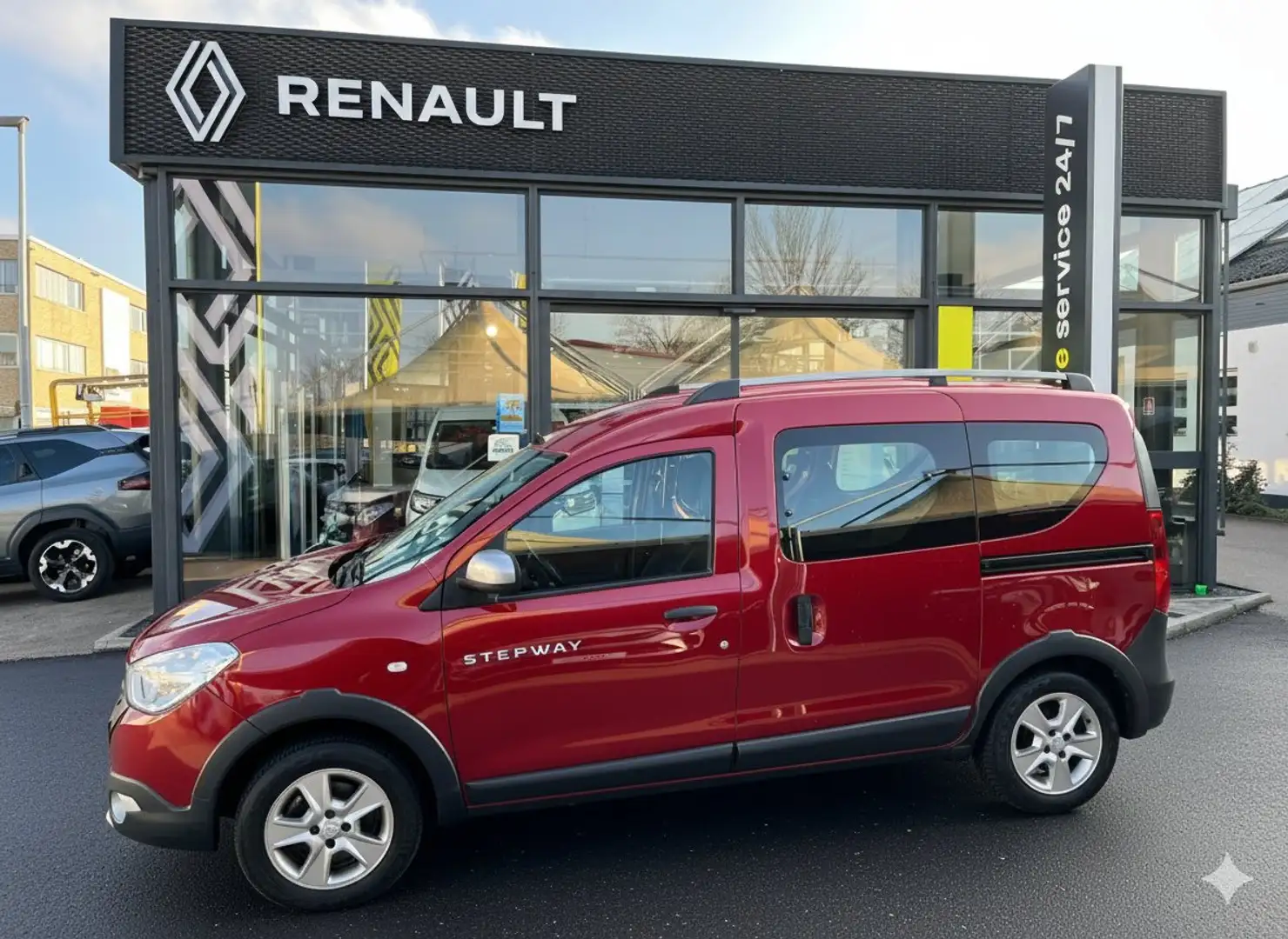 Dacia Dokker Stepway Pro 130PS AHK/Navi/Kamera Rot - 2