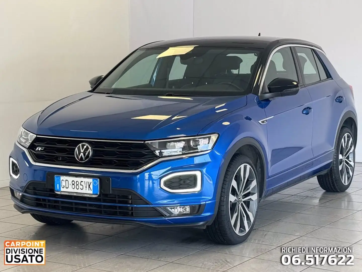 Volkswagen T-Roc 1.5 tsi sport dsg Blu/Azzurro - 1