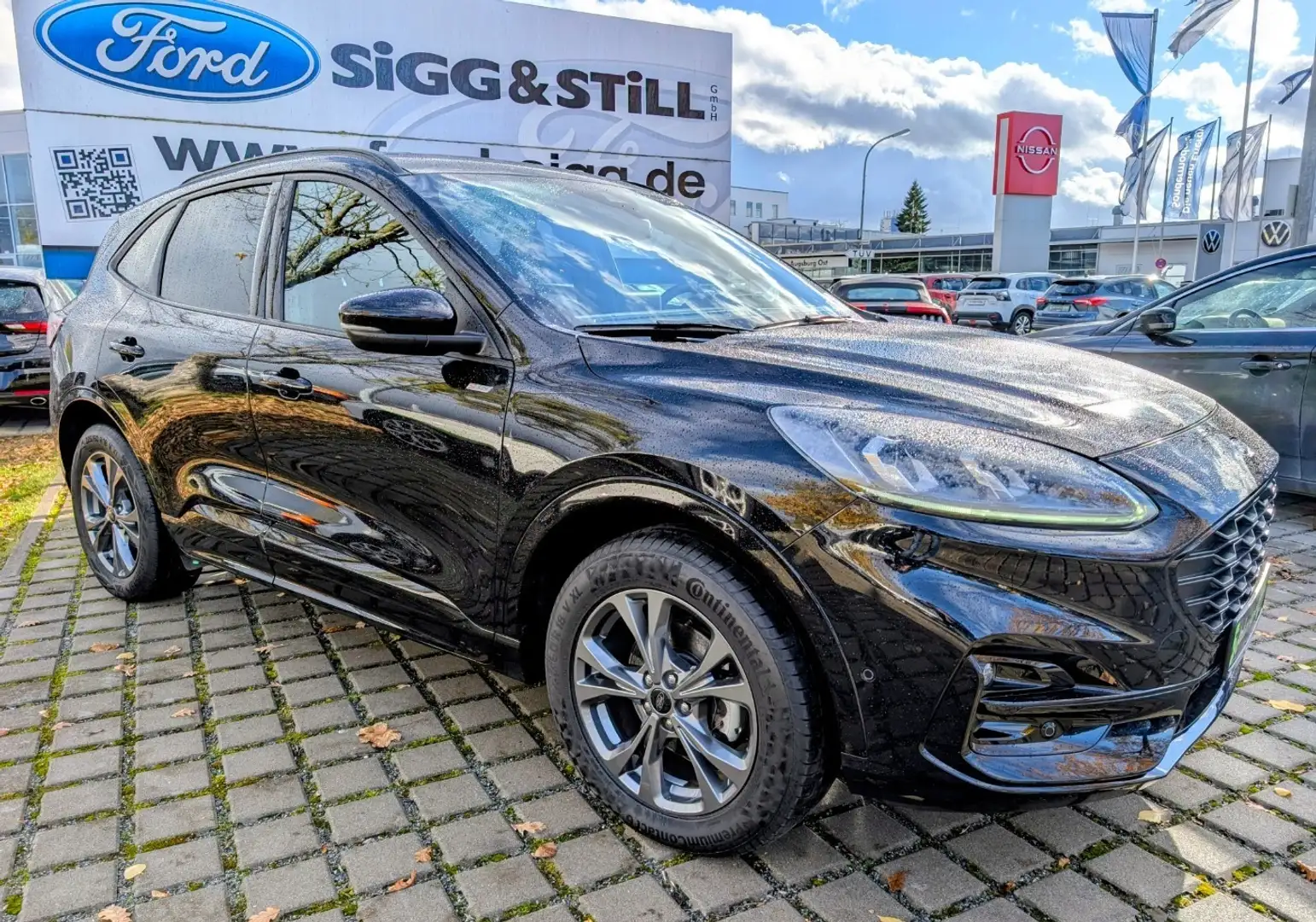 Ford Kuga 2.5 PHEV ST-Line LED*ACC*HUD*4xSHZ*2xCAM*PDC Zwart - 2