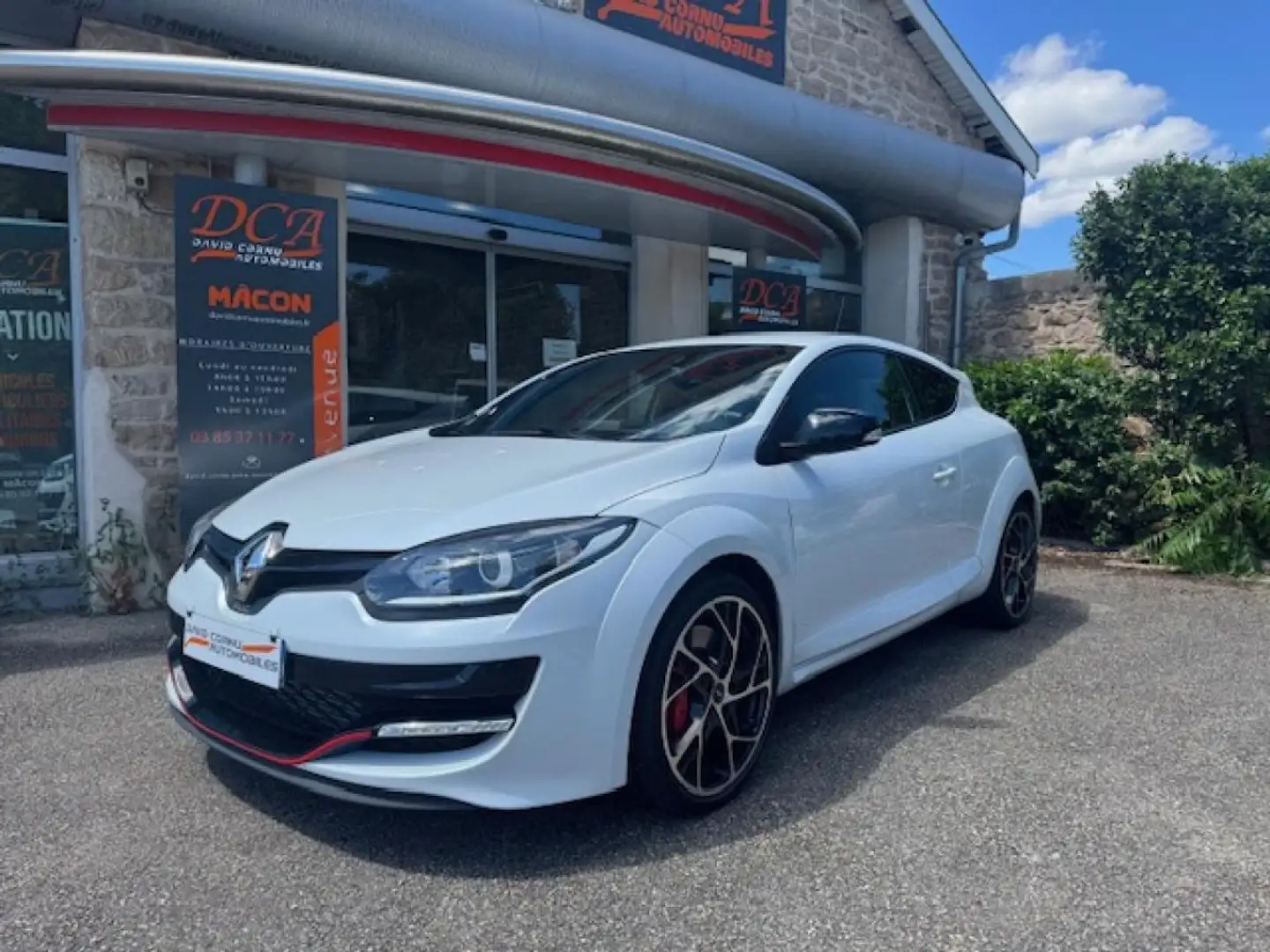 Renault Megane Mégane Coupé 2.0i 16V - 275 S&S Euro 6 III COUPE R.S. PHASE 3 Blanc - 1
