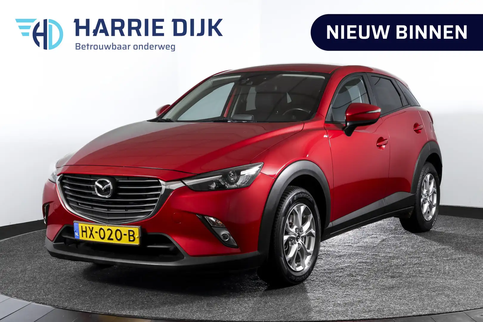 Mazda CX-3 2.0 SkyActiv-G 120 TS+ 120 PK - Automaat Orig. NL Rood - 1