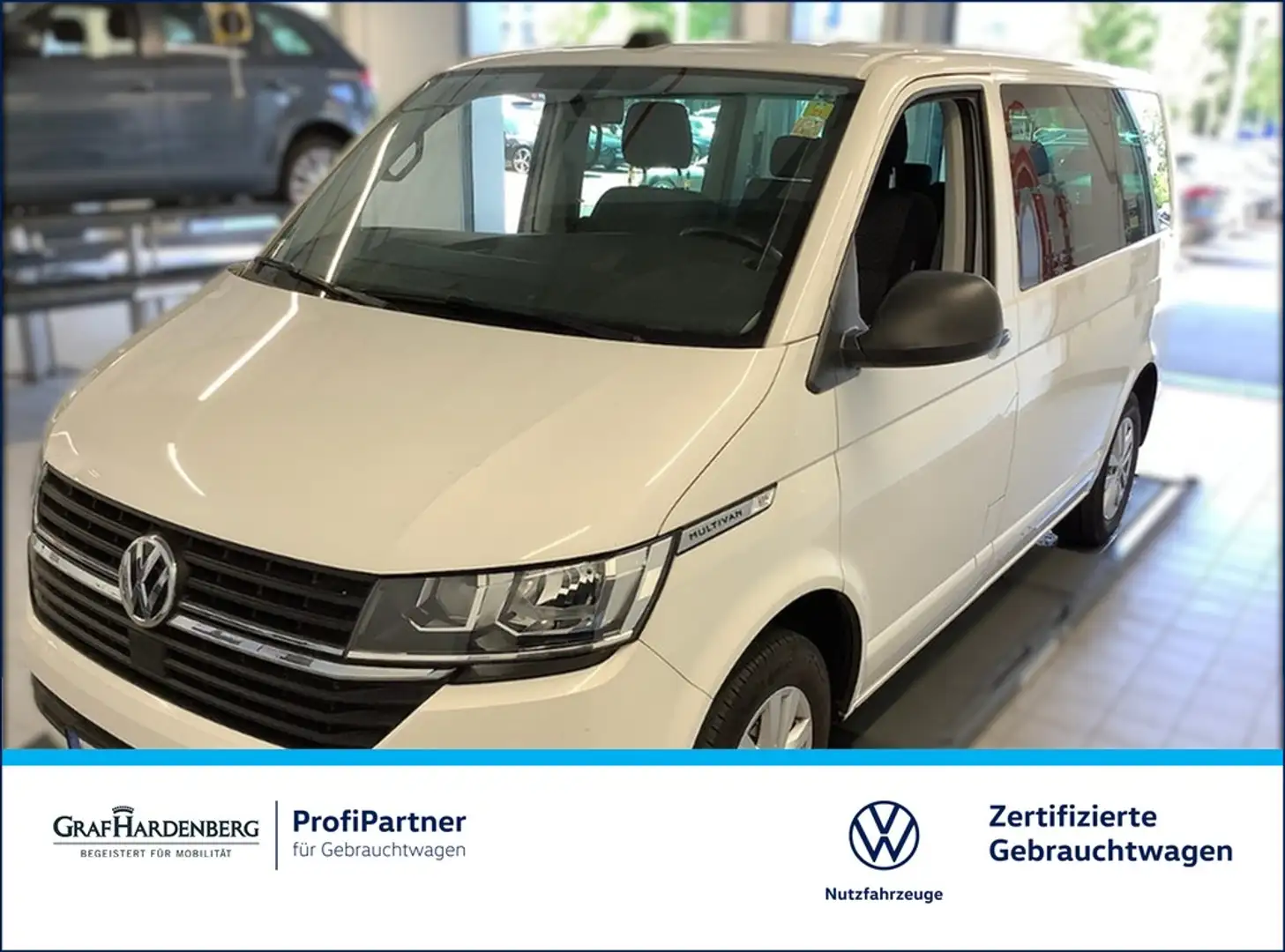 Volkswagen T6 Multivan 6.1 2.0 TDI DSG Trendline Navi DAB+ Blanc - 1