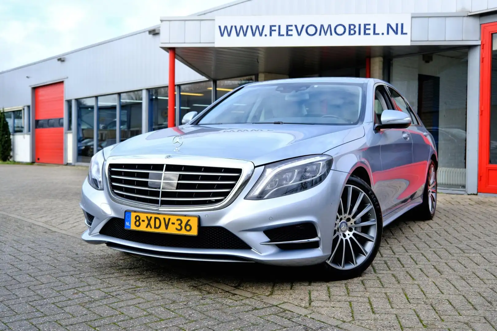 Mercedes-Benz S 400 HYBRID AMG Prestige Plus Aut. Leder|Burmester|1e E Grijs - 1