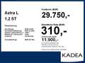 Opel Astra L 1.2 ST Leasingrate für 250,-€ brutto! Blau - thumbnail 4