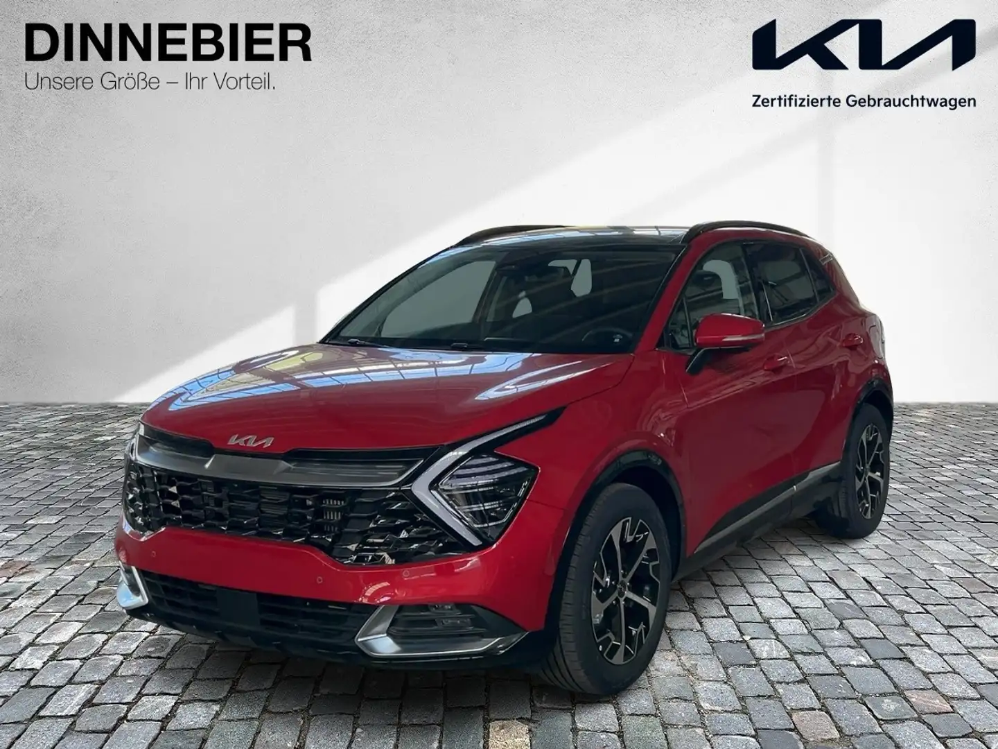 Kia Sportage Spirit 1.6T LED+360°+Glasdach+Navi Rouge - 2