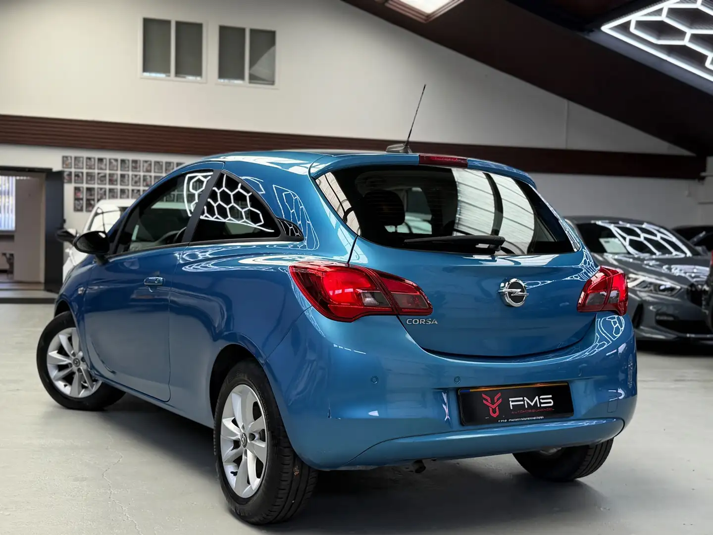 Opel Corsa 1.2 CarPlay Airco Parkeersensor Blauw - 2