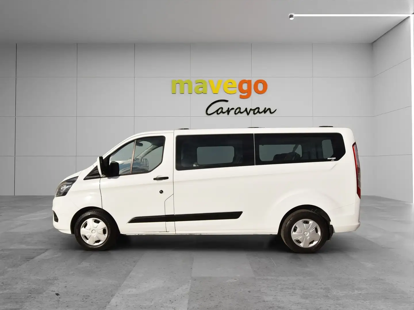 Ford Transit Custom Variobus 2,0 TDCI L2H1 320 Trend **8 SITZE** Weiß - 2