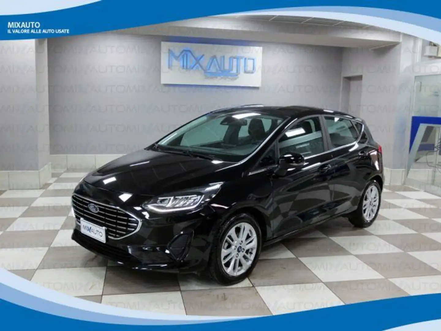 Ford Fiesta 1.1 75cv 5 Porte Titanium EU6 Nero - 1