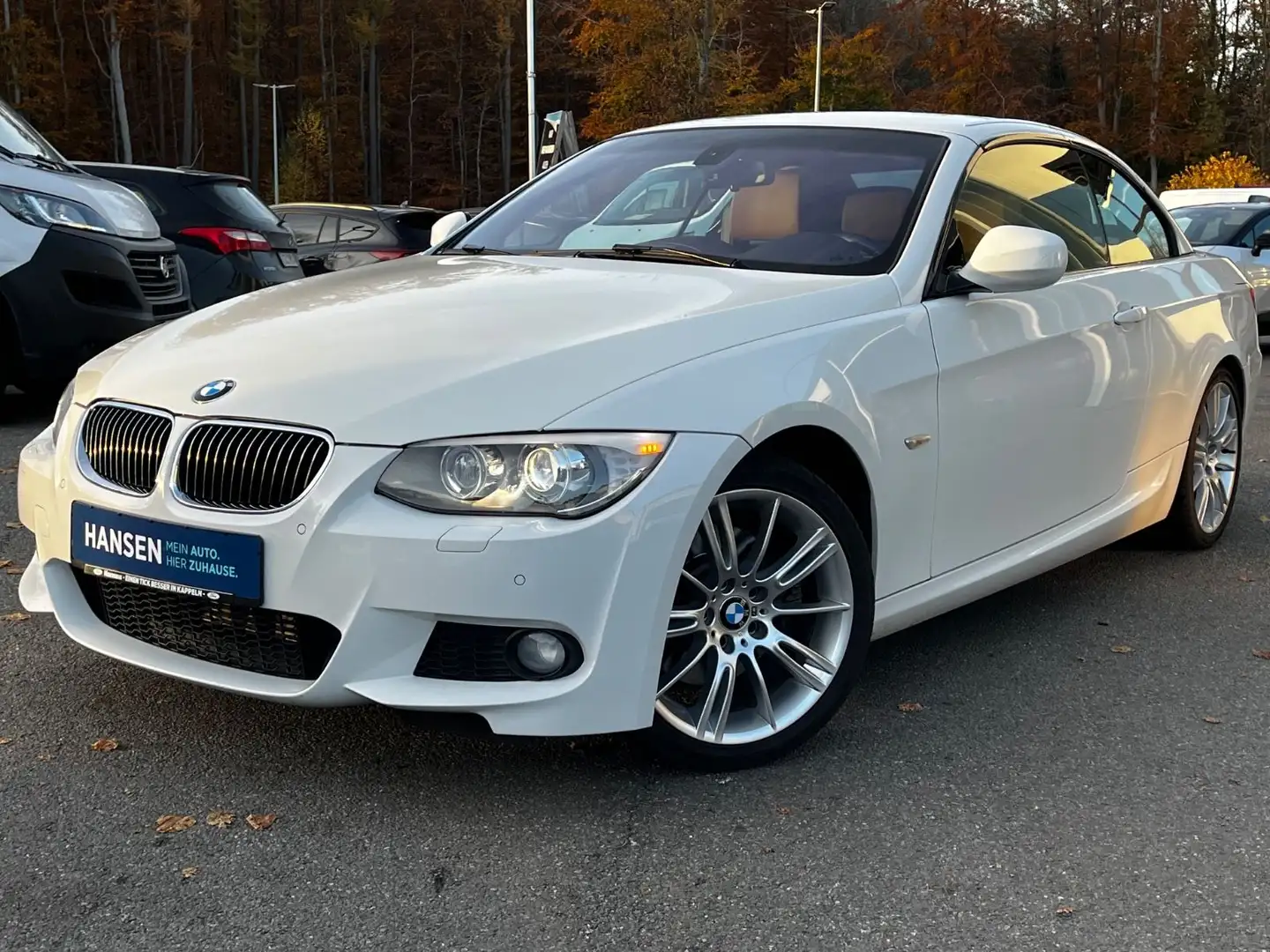 BMW 325 Cabrio 325d Automatik, Xenon, M Sportpaket Blanc - 2