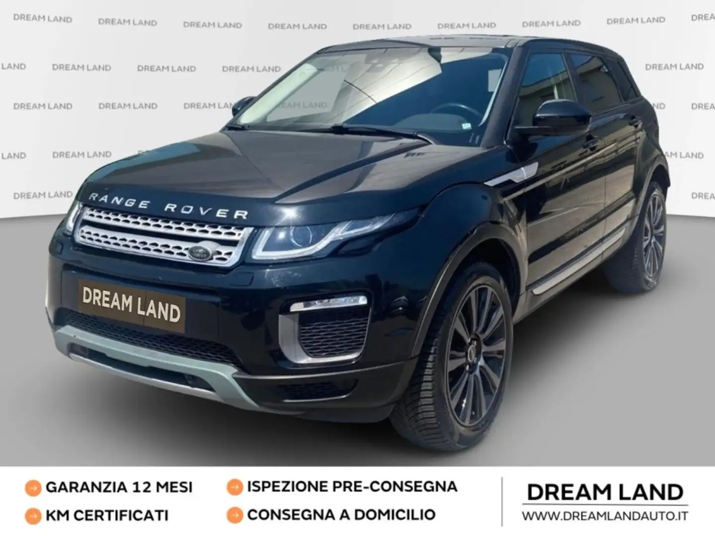Land Rover Range Rover Evoque 2.0 TD4 150 CV 5p. SE Auto Schwarz - 1