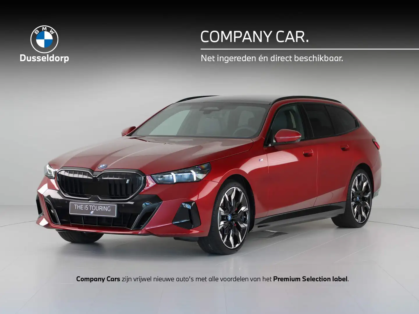 BMW i5 Touring eDrive40 M Sport Edition 84 kWh Rood - 1