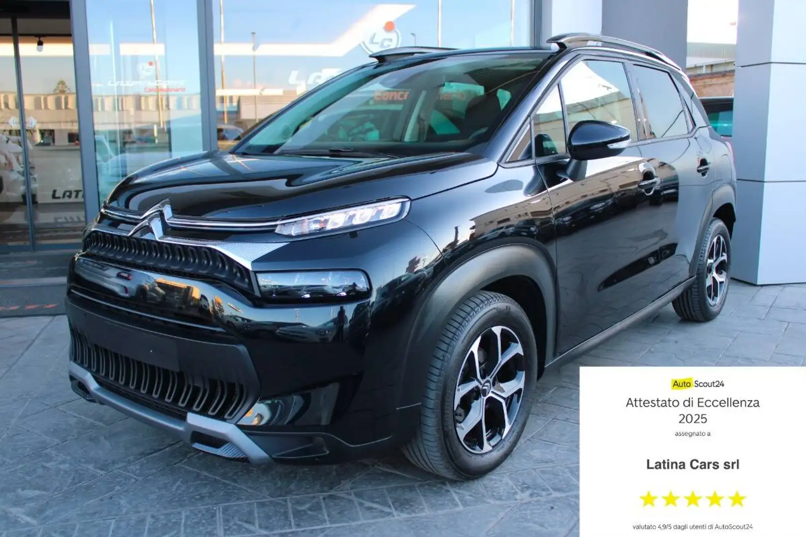 Citroen C3 Aircross 1.5 bluehdi s&s 110cv con CarPay Nero - 1