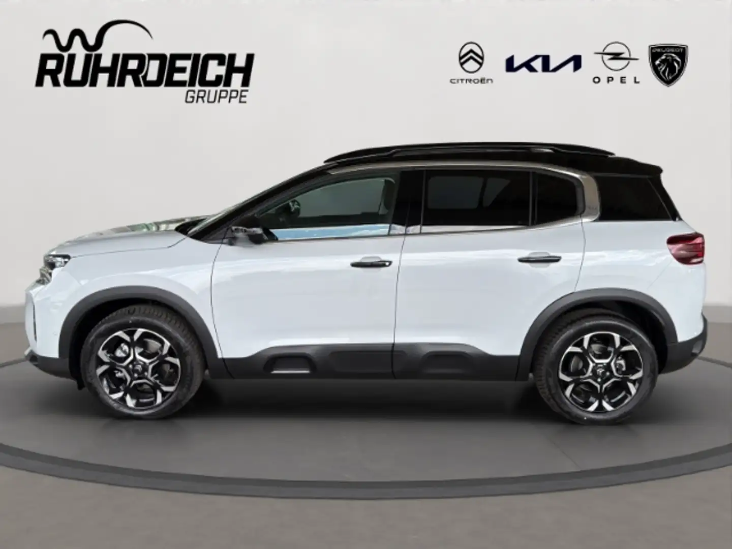 Citroen C5 Aircross Max 1.2 Mild-Hybrid 145 El. Panodach Navi Digitale Blanc - 2