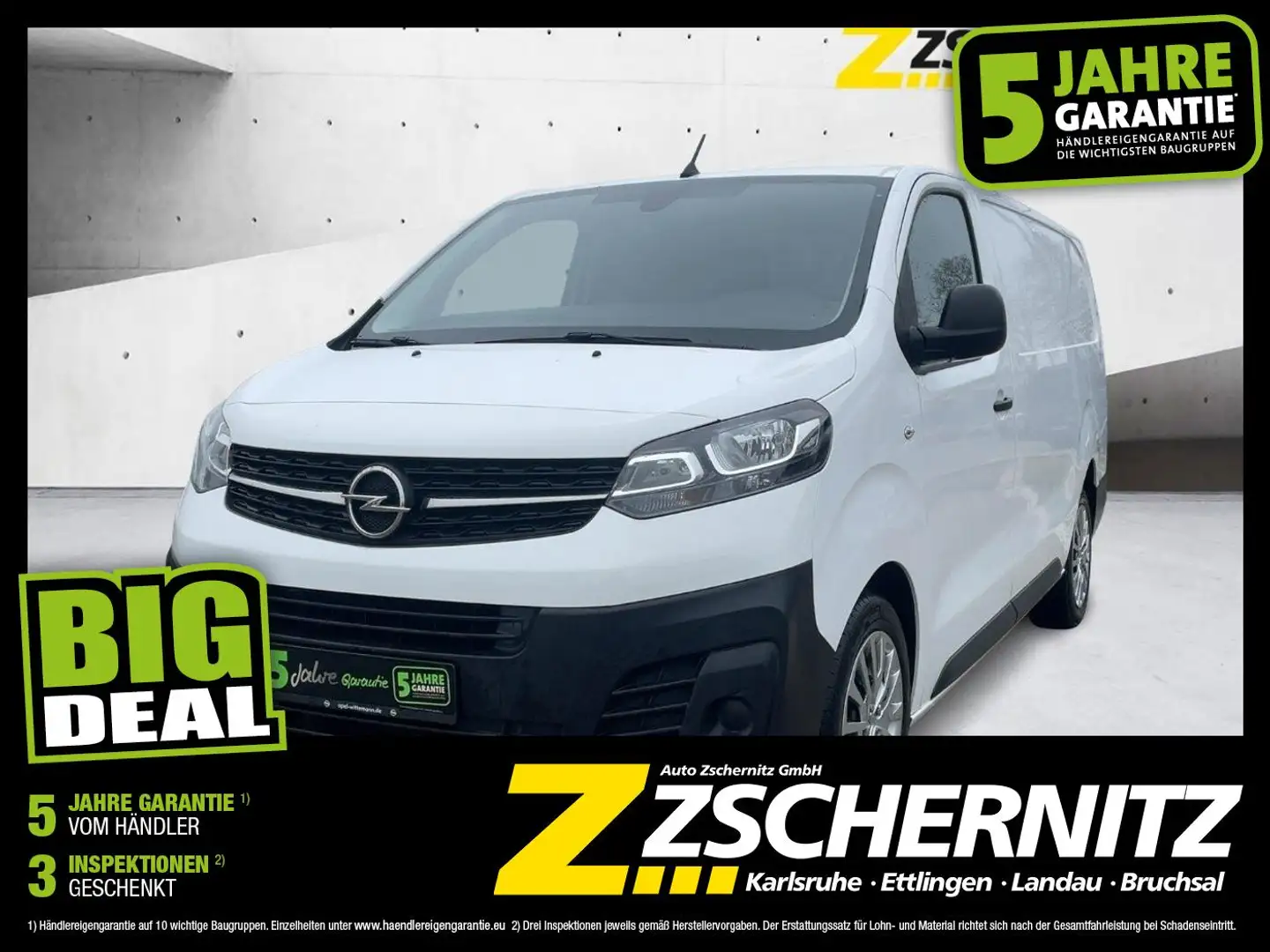 Opel Vivaro Kasten 2.0 D L (L3) Edition +AHK PDC Weiß - 1