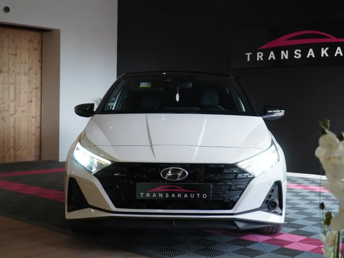 Hyundai i20 1.0 T-GDi 100 DCT-7 N Line Michel Vaillant Blanc - 2