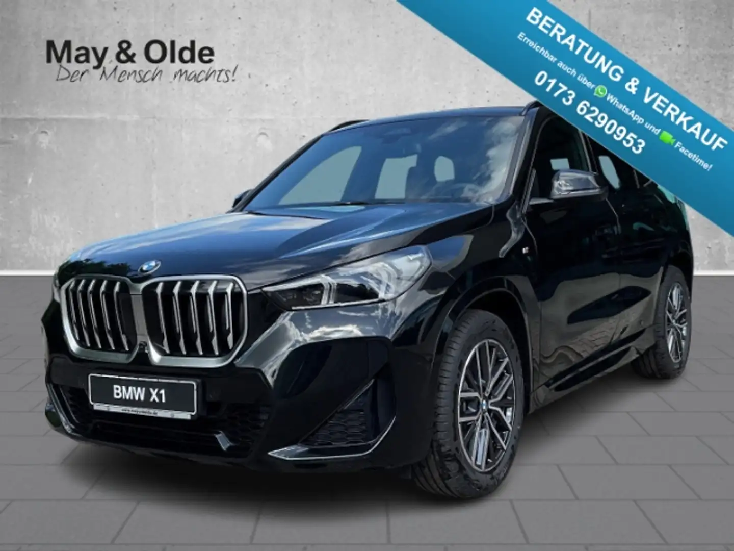 BMW X1 sDrive20i M Sport LED HuD 360° ACC Widescreen Noir - 1
