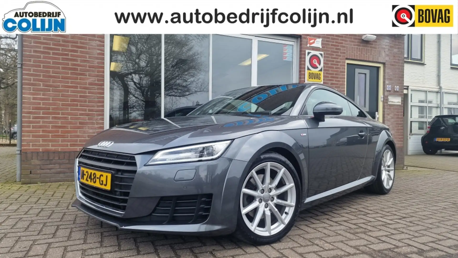 Audi TT 1.8 TFSI Pro S Line, Navigatie, Stoelverwarming Gris - 1