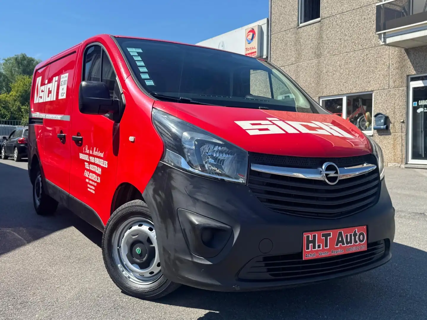 Opel Vivaro 1.6 CDTi/Etat neuf/Utilitaire/3 places/Tvac Rood - 2