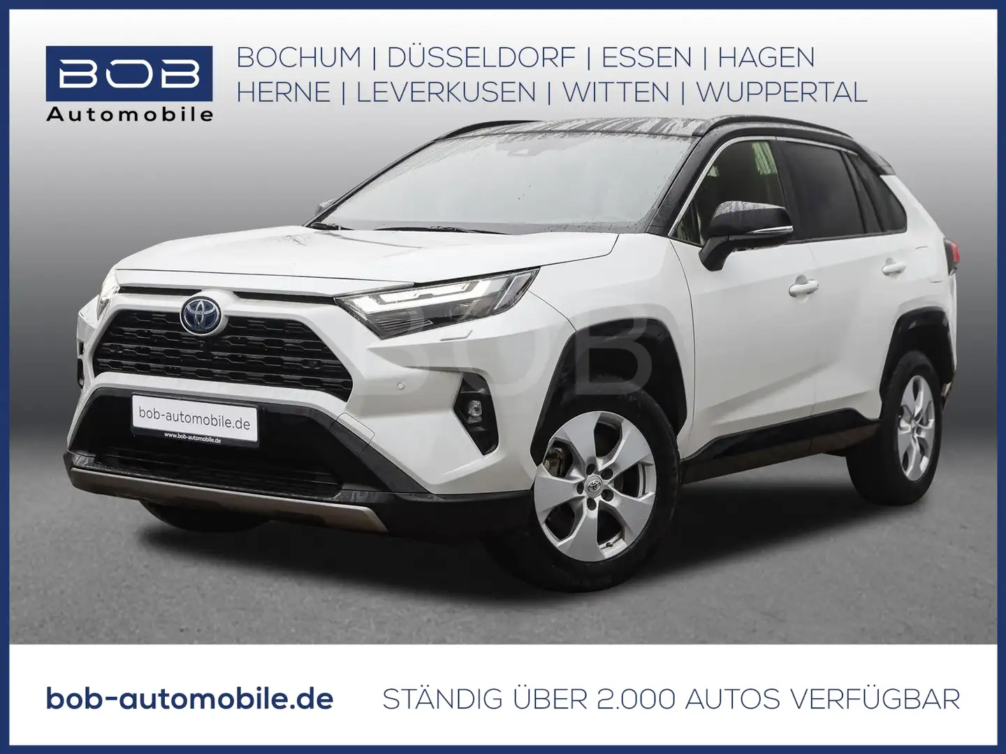 Toyota RAV 4 2.5 Hybrid Style Selection 4x4 NAVI SHZ PDC Weiß - 1