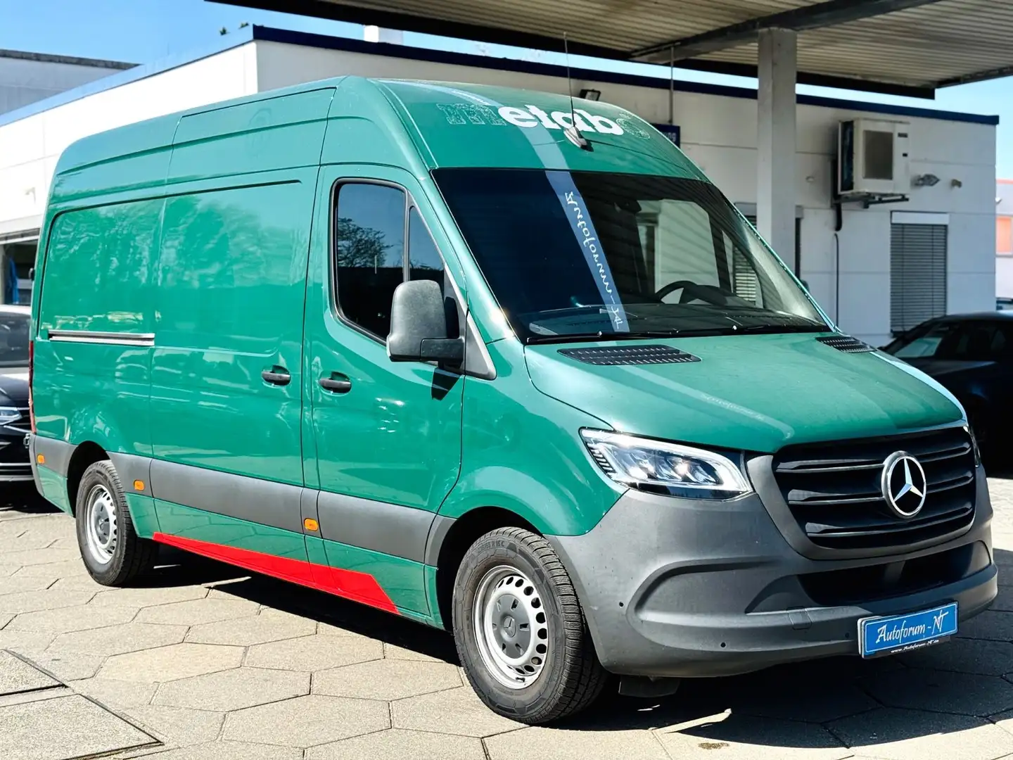 Mercedes-Benz Sprinter III Kasten 316 CDI/Automatik/Klima/LED Groen - 1