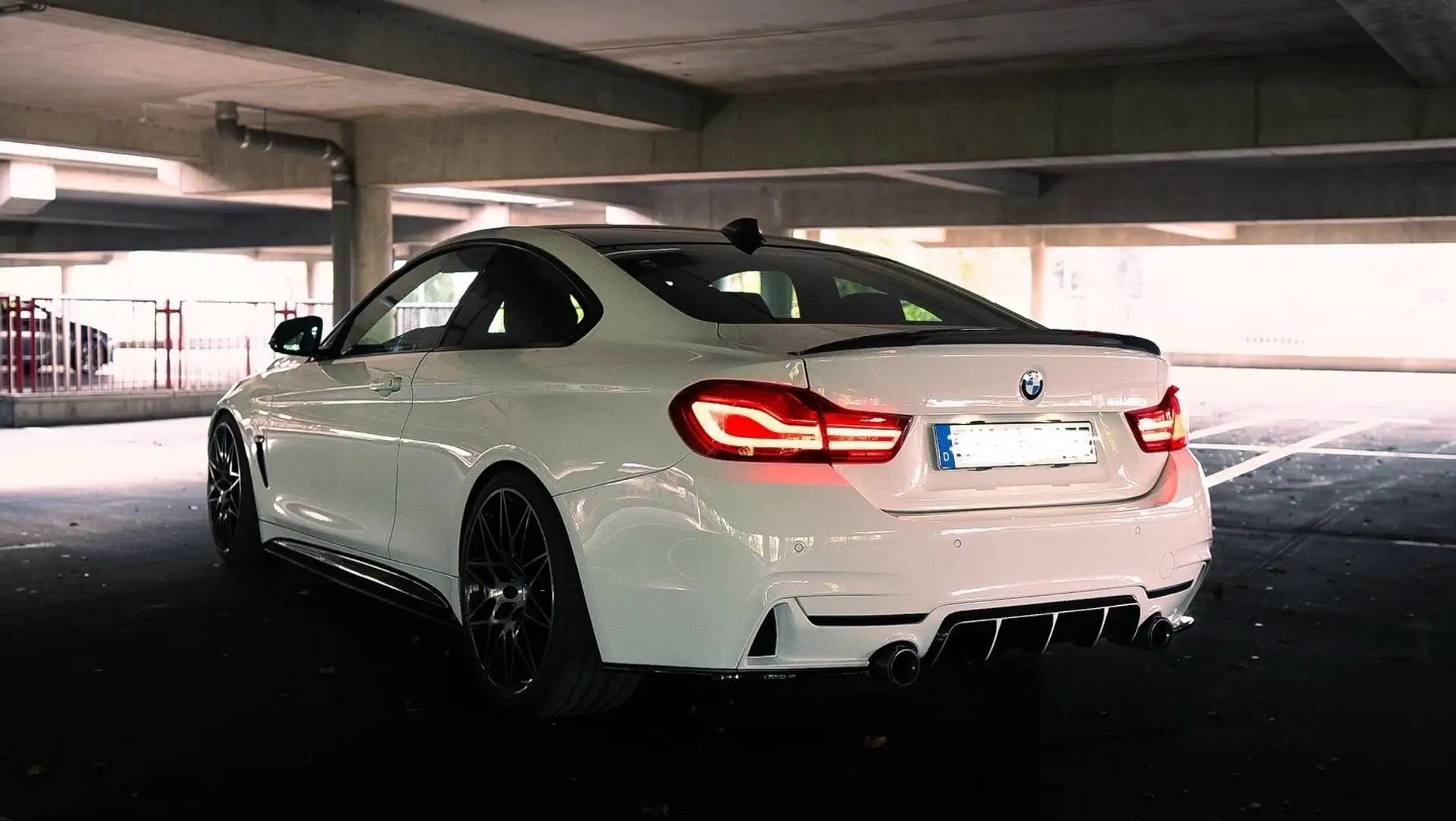 BMW 435 435i M-Performance Blanc - 2