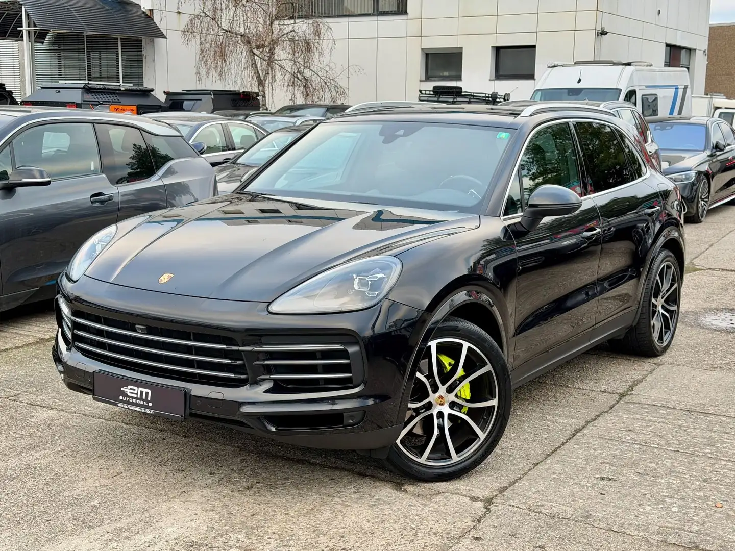 Porsche Cayenne E-Hybrid SportChrono/Pano/360/Memor/Luft Noir - 1