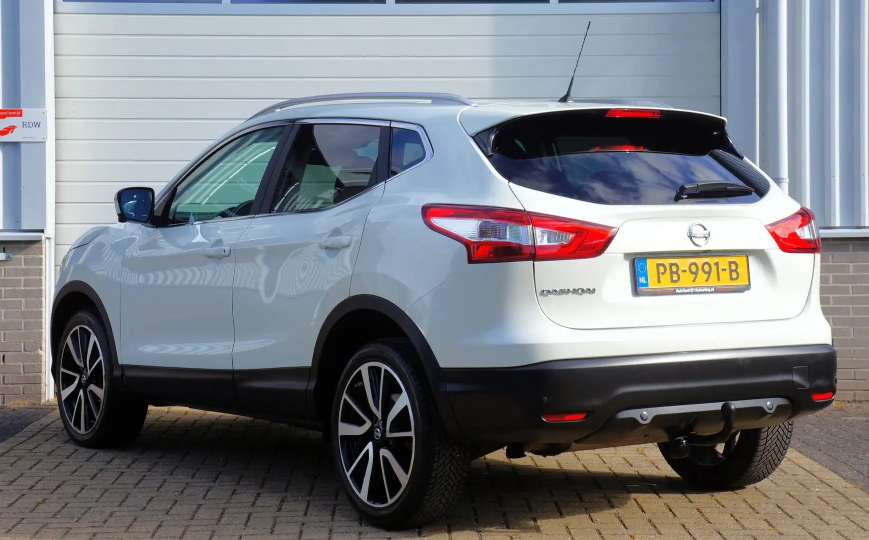 Nissan Qashqai 1.6 DIG-T Tekna 163pk; Panorama+Leder+360 Camera ! Blanc - 2