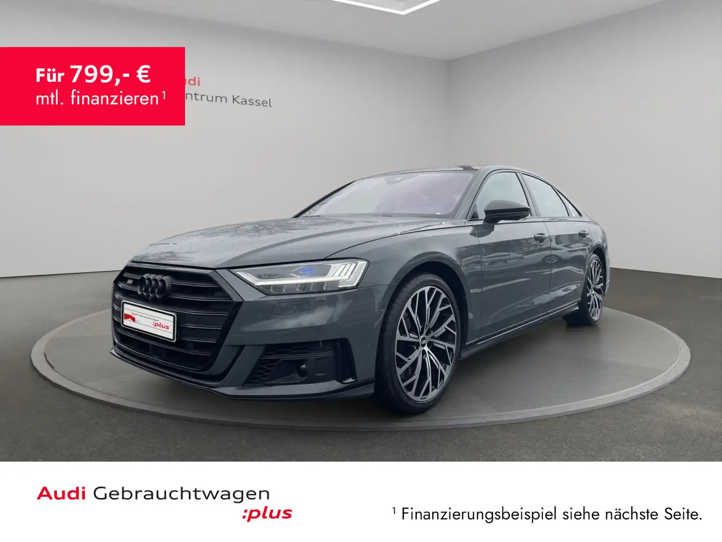 Audi S8 4.0 TFSI qu. Laser B&O Pano HuD Leder OLED Šedá - 1
