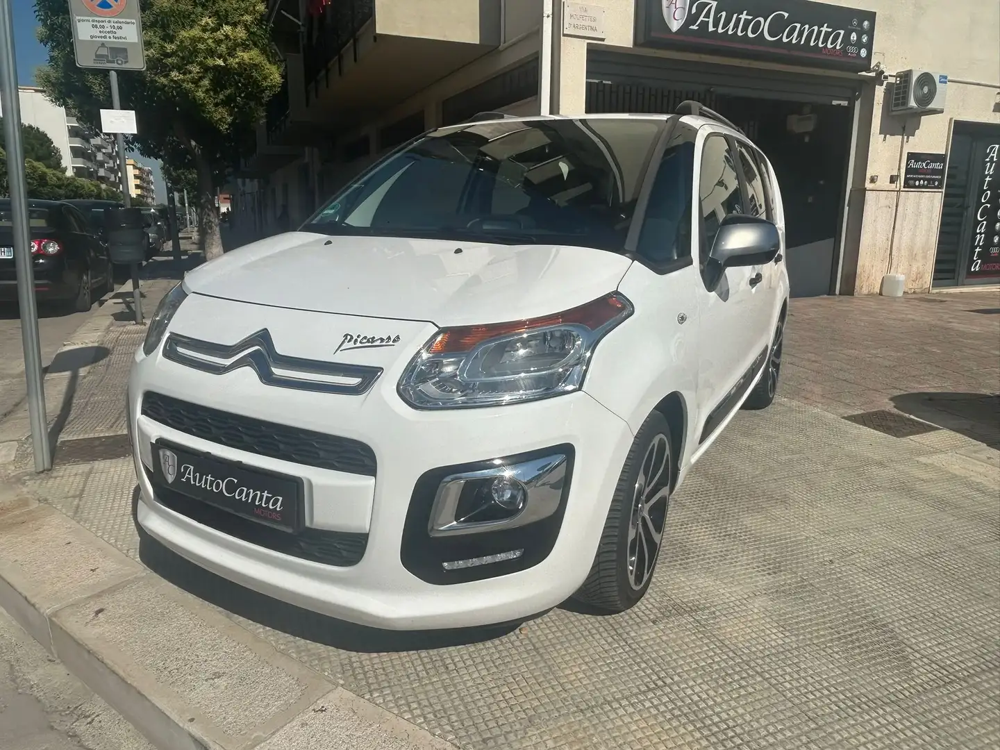 Citroen C3 Picasso 1.6 hdi exclusive Blanc - 1