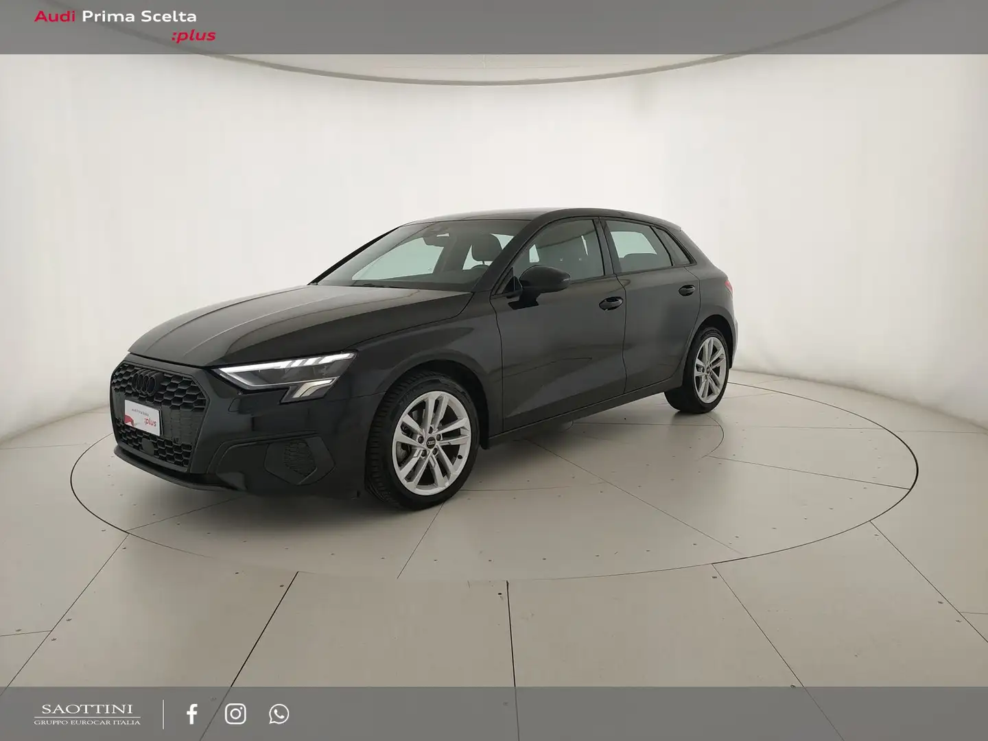 Audi A3 Sportback 30 2.0 TDI Business S tronic Noir - 1