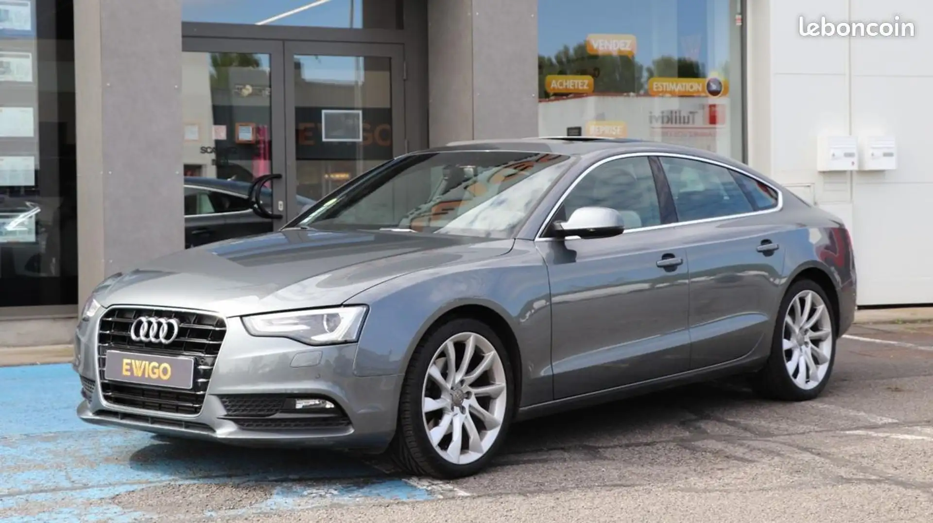 Audi A5 2.0 TDI 177 AMBITION LUXE BVA Grau - 1