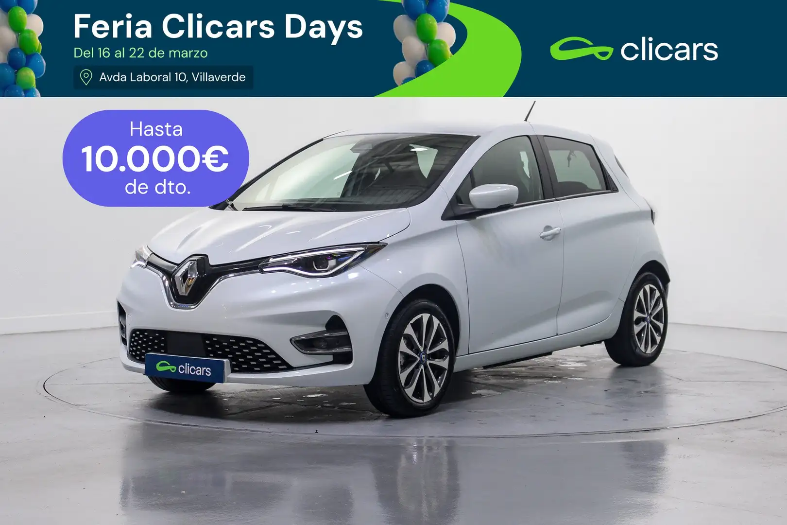Renault ZOE Zen 50 R135 100kW Blanco - 1