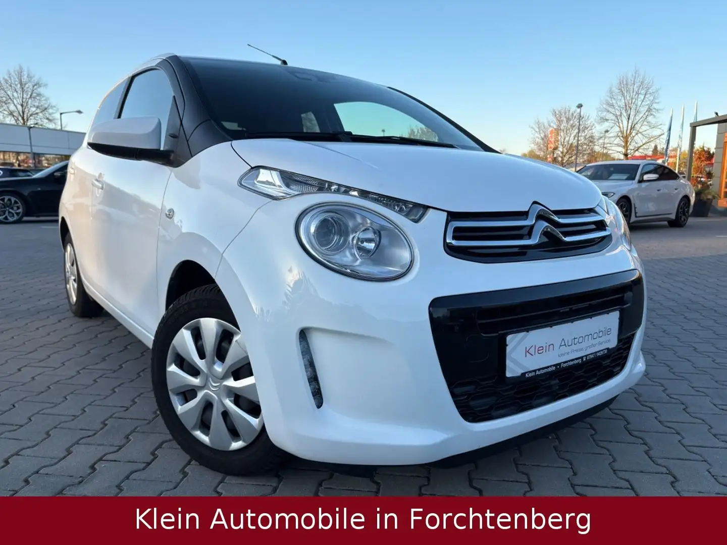Citroen C1 Shine Klima Kamera SHZ Tempomat *TÜV: 2027* Weiß - 1
