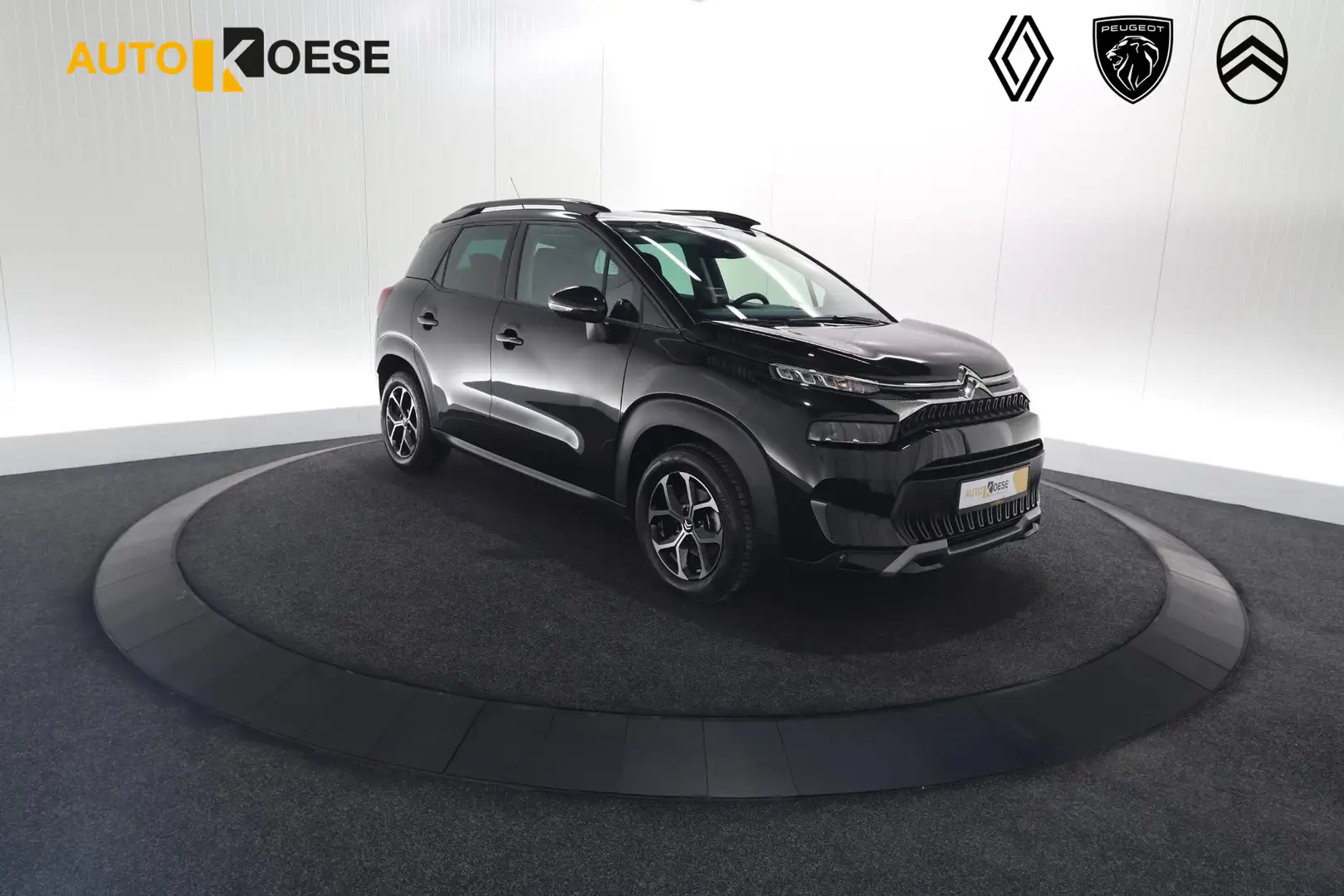Citroen C3 Aircross PureTech 130 EAT6 Max | Parkeersensoren | Stoelver Zwart - 1